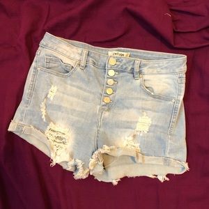 5 Button High Waist Shorts☀️